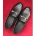 Gucci Leather Horsebit Detail Loafer 414998 Black 2017