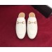 Gucci Princetown Leather Horsebit Detail Slipper 423513 White 2017