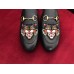 Gucci Princetown Leather Horsebit Detail Embroidered Angry Cat Slipper 2017