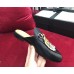 Gucci Princetown Calfskin Horsebit Detail Embroidered Tiger Slipper 2017