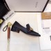 Gucci Leather Double G mid-heel loafer shoes Black(Y30-721703)