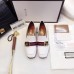 Gucci Leather Double G mid-heel preal loafer shoes White(Y30-721706)