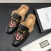 gucci men's Princetown slipper with Angry Cat appliqué 478285