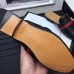 Gucci Pincetown Double G Calfskin Web Strap Men's Slipper 469891 Black 2017