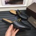 Gucci Horsebit Detail Leather Men's Slipper 426219 Black 2017