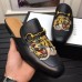 Gucci Pricetown Horsebit Detail Embroidered Tiger Head Men's Slipper 457135 Black 2017