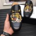 Gucci Pricetown Horsebit Detail Embroidered Tiger Head Men's Slipper 457135 Black 2017