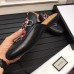 Gucci Pricetown Horsebit Detail Embroidered Snake Men's Slipper Black 2017