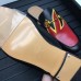 Gucci Pricetown Horsebit Detail Fire Print Men's Slipper Black 2017