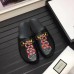 Gucci Horsebit Detail Round Toe Embroidered Snake Slipper Black 2017