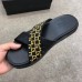 Gucci Men's Crossover Slide Sandals Yellow G Logo 2019