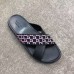 Gucci Men's Crossover Slide Sandals Pink G Logo 2019