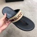 Gucci Men's Thong Sandals Stripe Beige 2019