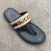 Gucci Men's Thong Sandals Stripe Beige 2019