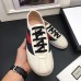 Gucci Leather Low-top For Men Sneaker With Web 483266 White 2017