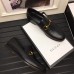 Gucci Leather Horsebit  Men's Loafer Black