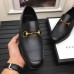 Gucci Leather Horsebit  Men's Loafer Black