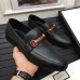 Gucci Leather Horsebit Men's Loafer Web Details Black