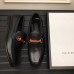 Gucci Leather Horsebit Men's Loafer Web Details Black