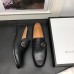 Gucci Leather Men's Loafer With GG Black