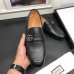 Gucci Leather Men's Loafer With GG Black