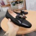 Gucci Black Leather Ballet Flat With Bow