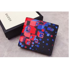 Gucci 628460 Square G space print wallet in Supreme canvas