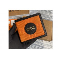 Gucci 625573 Gucci Off The Grid billfold wallet in Orange GG nylon