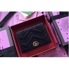 Gucci GG Marmont Card Case 466492 Black