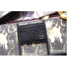 Gucci ‎473927 Signature card case Black