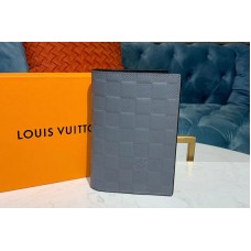 Louis Vuitton N60181 LV Passport Cover Wallets Gray Damier Infini Leather