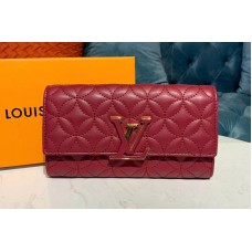 Louis Vuitton M68590 LV Capucines long wallet Bordeaux Calf Leather