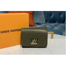 Louis Vuitton M67580 LV Twist XS Wallet Green Epi leather