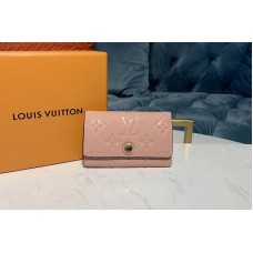 Louis Vuitton M63708 LV 6-Key Holder Pink Monogram Empreinte leather