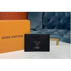 Louis Vuitton M68556 LV Lockme card holder Black Calf leather