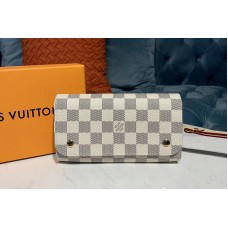 Louis Vuitton N58080 LV Kasai Wallet Damier Azur Canvas