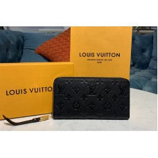 Louis Vuitton M61864 LV Zippy wallet Black Monogram Empreinte Leather