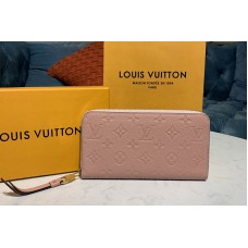 Louis Vuitton M64090 LV Zippy wallet Pink Monogram Empreinte Leather