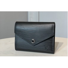 Louis Vuitton M62173 LV Victorine wallet in Black Epi Leather