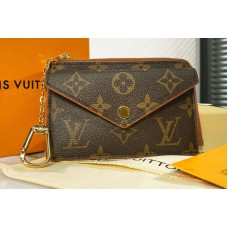 Louis Vuitton M69431 LV Card Holder Recto Verso in Monogram canvas with Brown