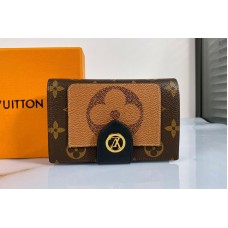 Louis Vuitton M69432 LV Juliette wallet in Monogram and Monogram Giant Reverse coated canvases