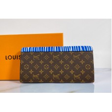 Louis Vuitton M69700 LV Brazza wallet in Monogram Canvas and cowhide leather