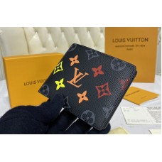 Louis Vuitton M61695 LV Multiple Wallet in Monogram Eclipse Canvas