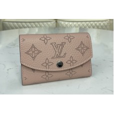 Louis Vuitton M62541 LV iris compact wallet in Magnolia Mahina leather