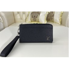 Louis Vuitton M69409 LV Zippy Dragonne wallet in Black Taiga leather