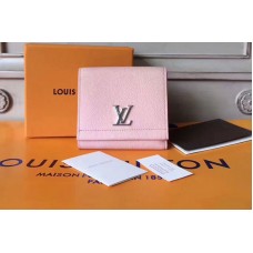 Louis Vuitton M64309 Lockme II Compact Wallets taurillon Pink