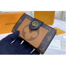 Louis Vuitton M69432 LV Juliette wallet in Monogram and Monogram Giant Reverse coated canvases