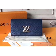 Louis Vuitton M64401 Twist Epi Leather Wallets Blue