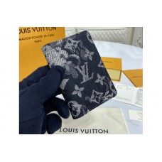 Louis Vuitton M80025 LV Pocket Organizer Wallet in Monogram Tapestry coated canvas