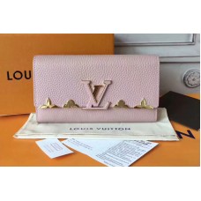 Louis Vuitton M64552 Capucines Taurillon Wallets Pink